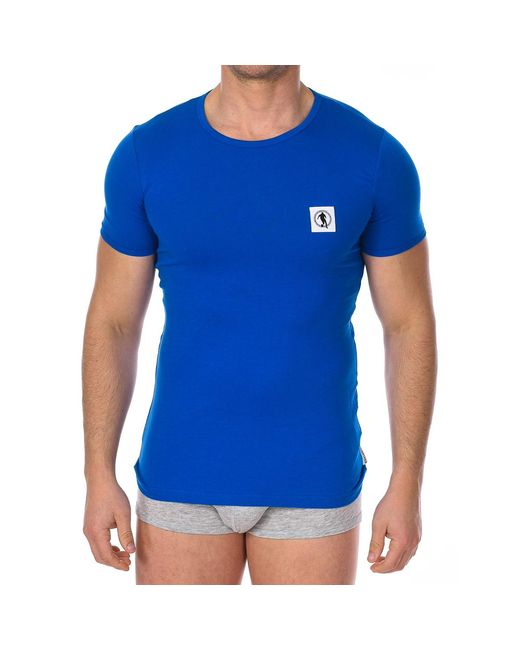Bikkembergs Blue Pack 2 Fashion Pupino T-Shirts for men