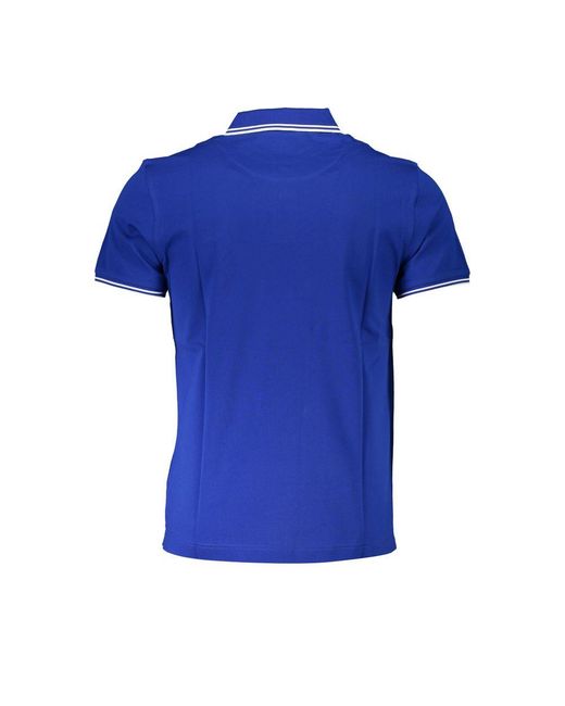 Harmont & Blaine Blue Cotton Polo Shirt for men