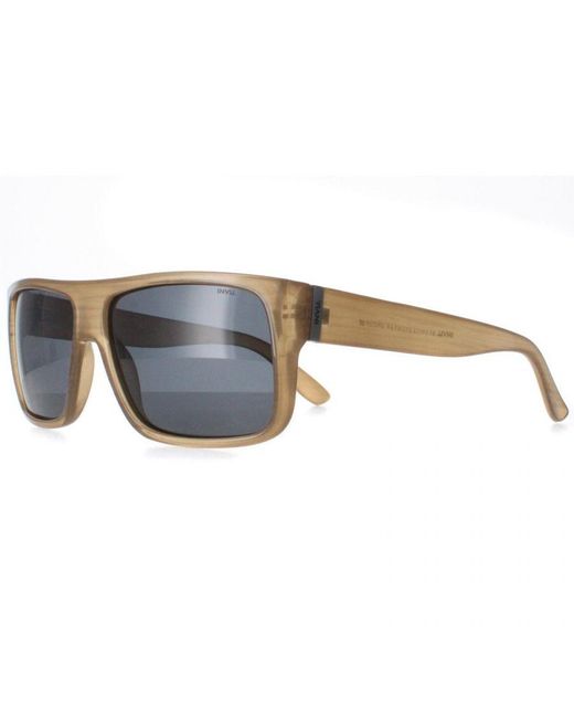 INVU Blue Rectangle Cloudy Demi Polarized B2130 for men