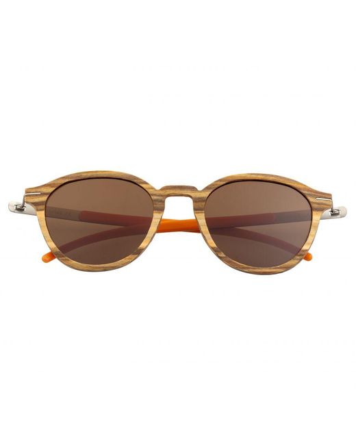Earth Wood Brown Sabal Polarized Sunglasses