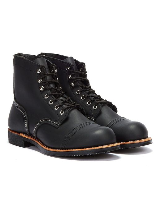 Red Wing Black Wing Iron Ranger Harness Boots for men