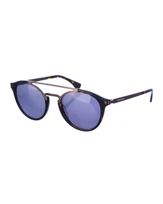 Armand Basi Blue Ab12320 Round Shape Sunglasses