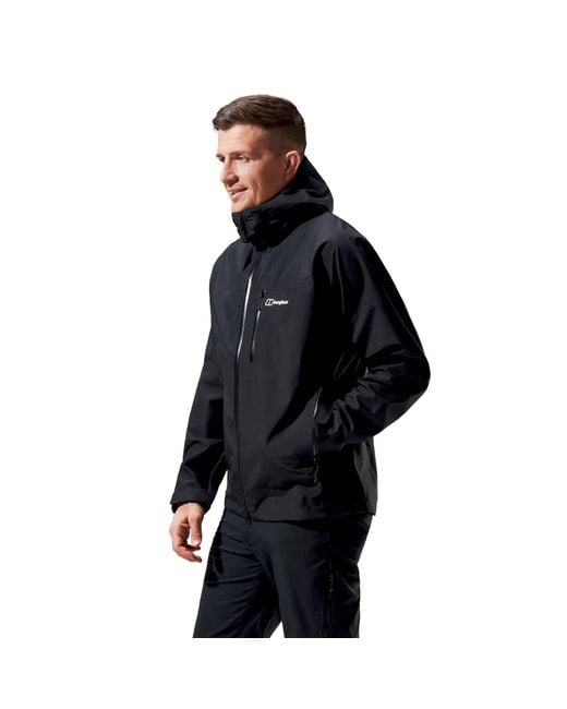 Berghaus Black Vorlich 3L Gore-Tex Waterproof Jacket for men