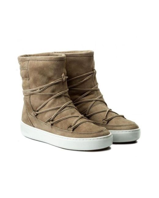 Moon Boot Natural Pulse Mid Snowboot Leather