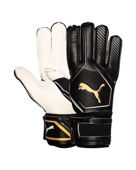 PUMA Black King Rc Goalkeeper Gloves for men
