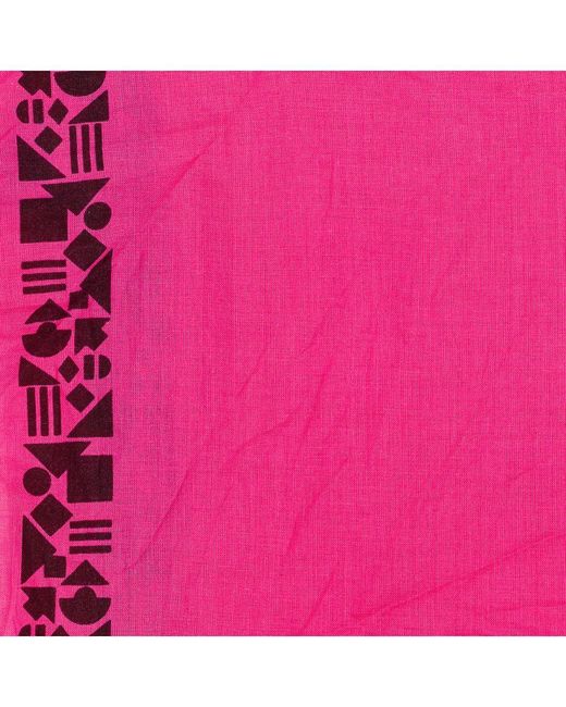 Buff Pink Bandana For Face And Neck With Light And Versatile Fabric 63800