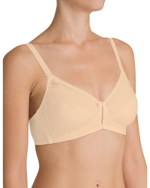 Triumph Natural Cotton Beauty Non-Wired Bra