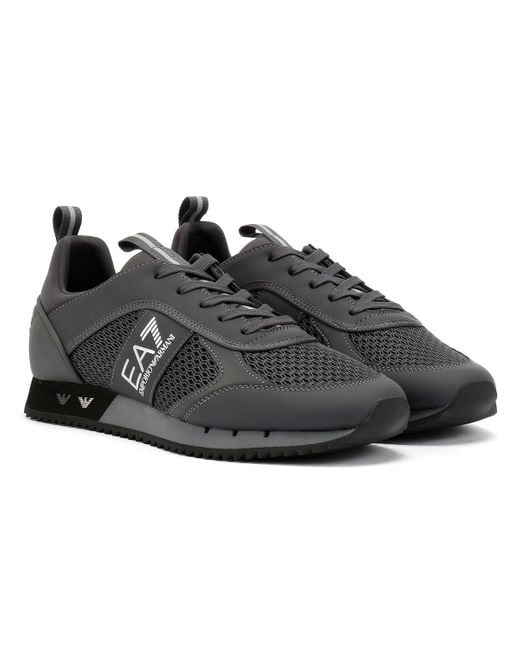 EA7 Xk050 Herren Schwarze Turnschuhe in Black für Herren