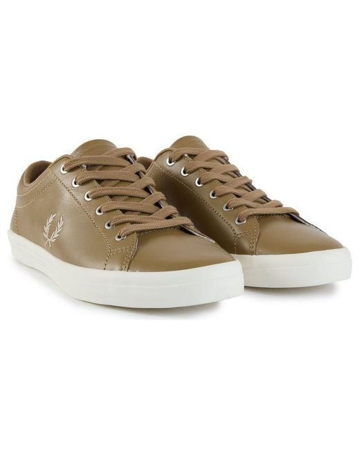 Fred Perry Brown B1306 Trainers for men