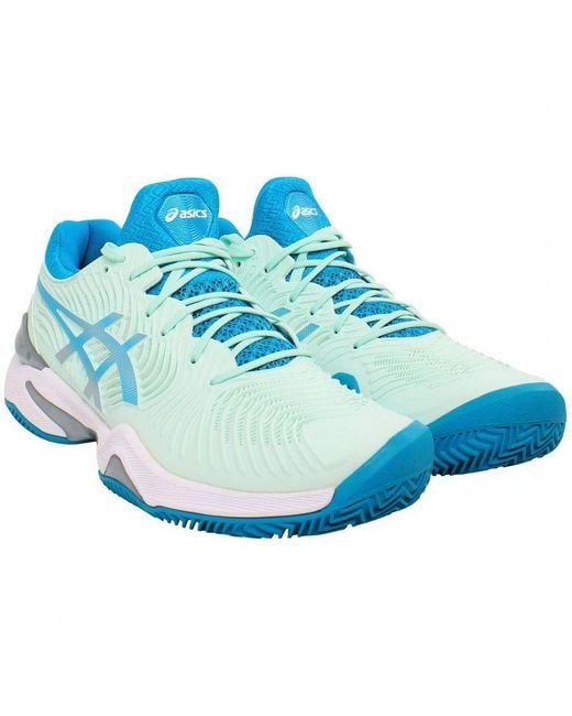 Asics Blue Court Ff 2 Clay Trainers