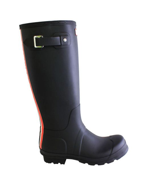 Hunter Black Original Tall Wellington Boots for men