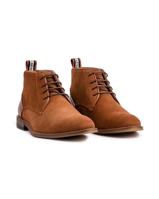 Simon Carter Brown Byrd 2 Chukka Boots for men