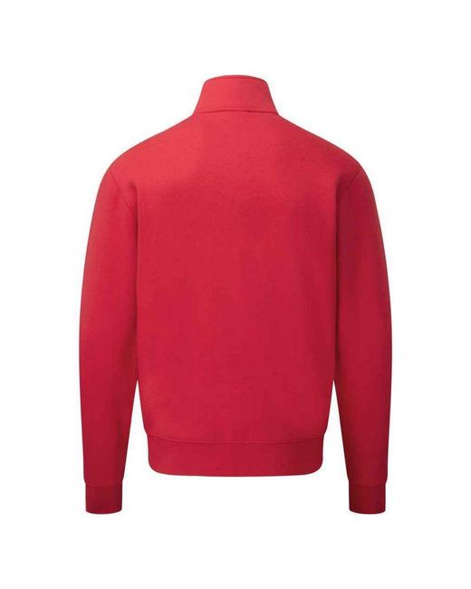 Russell Red Authentic Sweat Jacket (Classic) for men