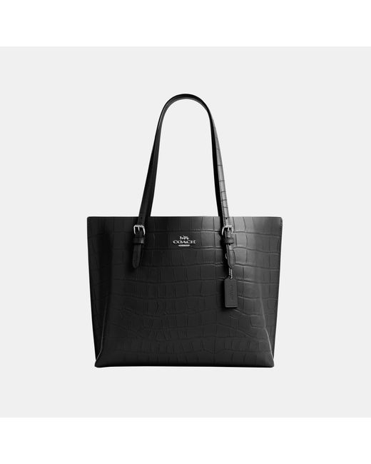 COACH Black Mollie Tote