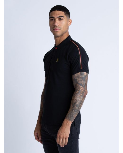 Luke 1977 Black New Willtape Polo for men