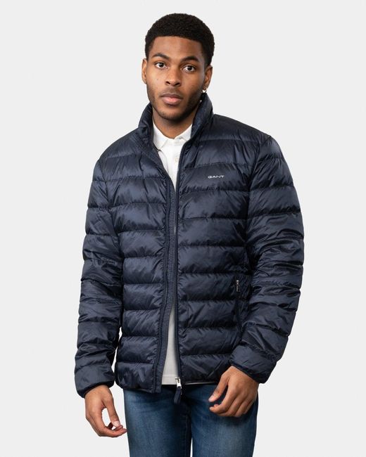 Gant Leichte Herren Daunenjacke in Blue für Herren