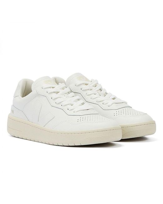 Veja White V-90 Extra Trainers Leather
