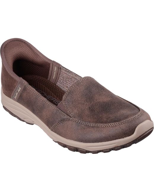 Skechers Brown Reggae Fest 2.0 Classically 158699-Choc Slip On Shoe