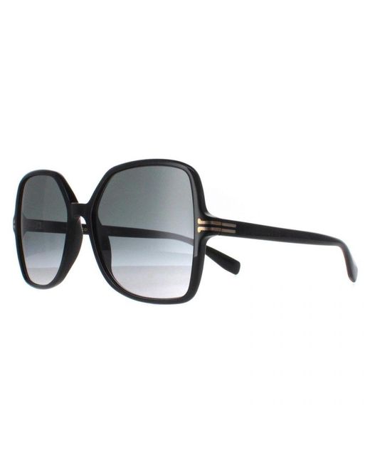 Marc Jacobs Black Square Shiny Dark Gradient Mj 1105/S