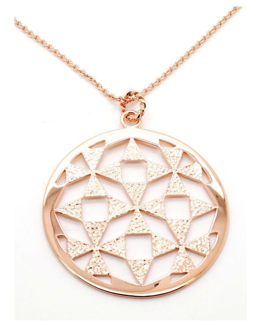 Orphelia Natural 925 Sterling Chain With Pendant