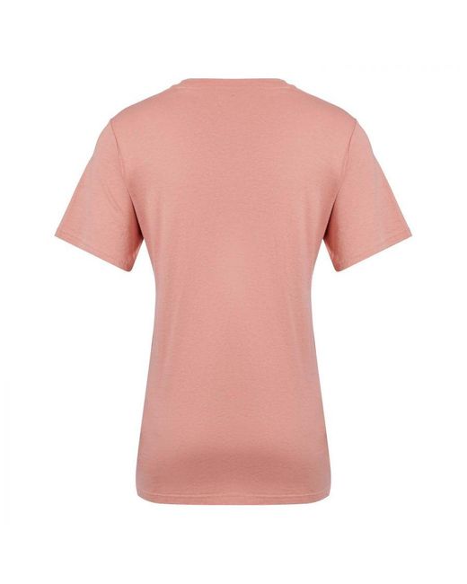 Berghaus Dames-t-shirt Boyfriend Logo Korte Mouw In Roze in het Pink