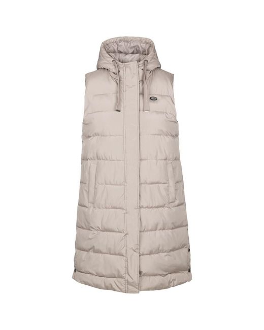 Trespass Natural Ladies Leona Quilted Gilet (Vintage)