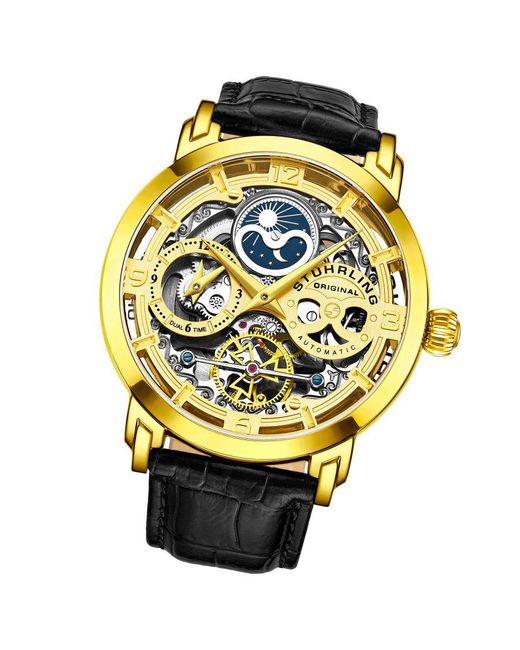 Stuhrling Metallic And Anatol Automatic 46Mm for men