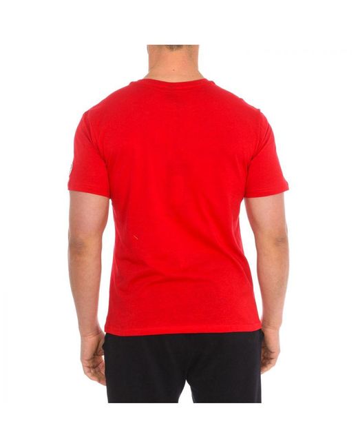 North Sails T-shirt Korte Mouw 9024110 Man in het Red voor heren