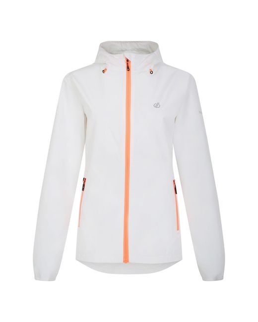 Dare 2b White Ladies Gravitate Waterproof Jacket