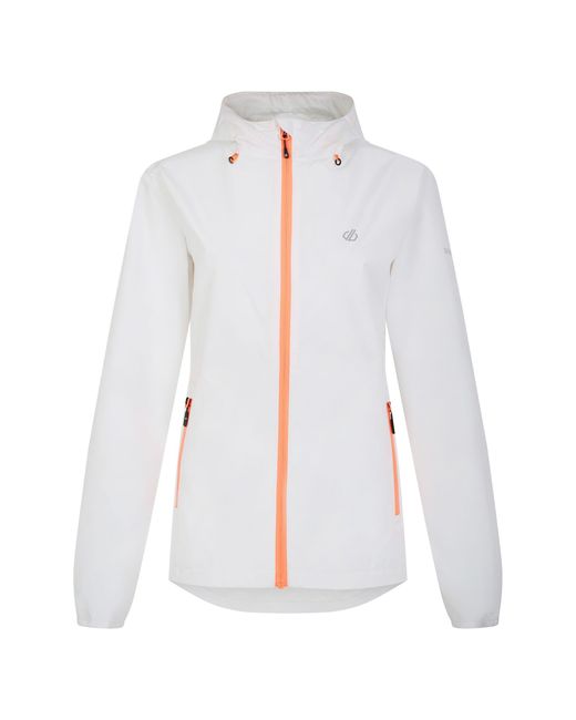 Dare 2b White Ladies Gravitate Waterproof Jacket