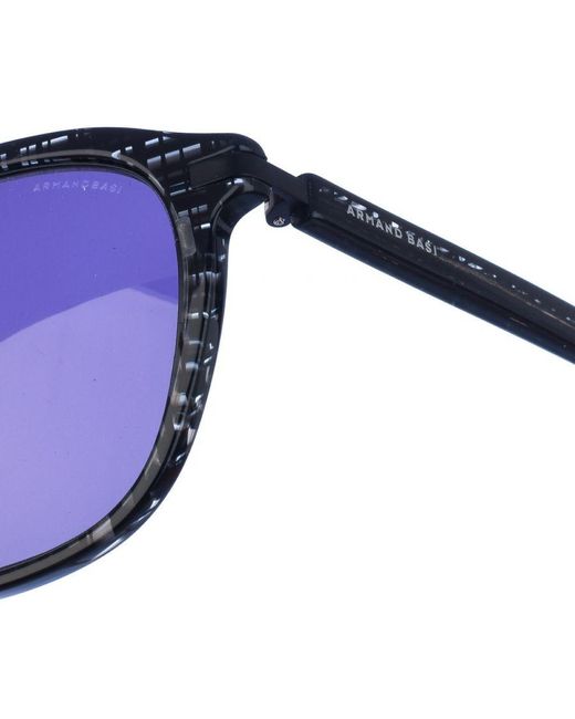 Armand Basi Blue Rectangular Shaped Sunglasses Ab12310