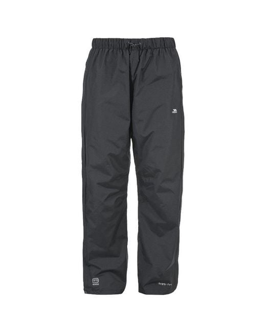 Trespass Gray Purnell Waterproof & Windproof Over Trousers for men