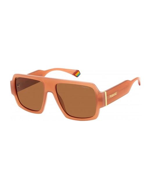 Polaroid Brown Pld-6209-S-X-789 Pld 6209 S 55 X 789 Sunglasses