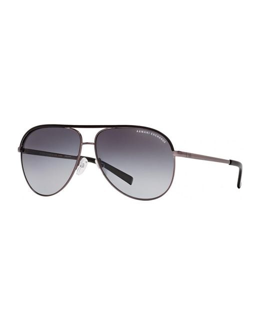 ARMANI EXCHANGE Gray Ax2002 61 60992V Sunglasses