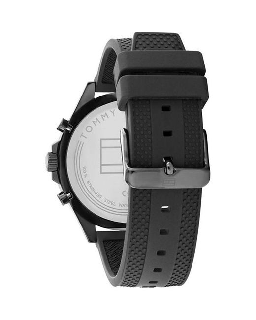 Tommy Hilfiger Gray Larson Watch 1791921 Silicone for men