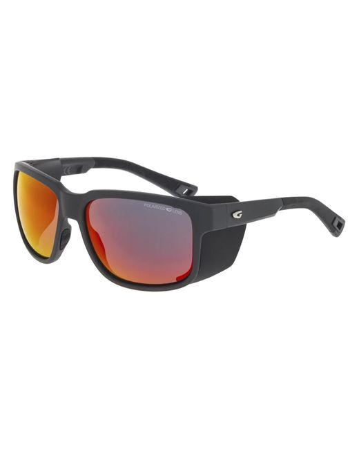 G.O.D Eyewear Black Polarised Uv400 Cat 4 Mountain Sunglasses With Mirror Hydrophobic Lens