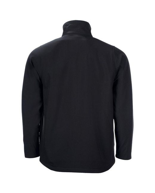 Sol's Blue Race Full Zip Water Repellent Softshell Jacket for men
