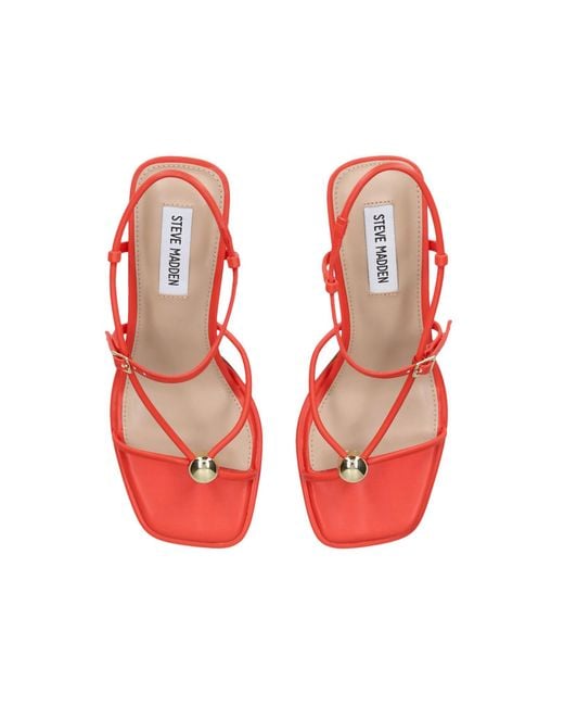Steve Madden Red Jackpots Sandals