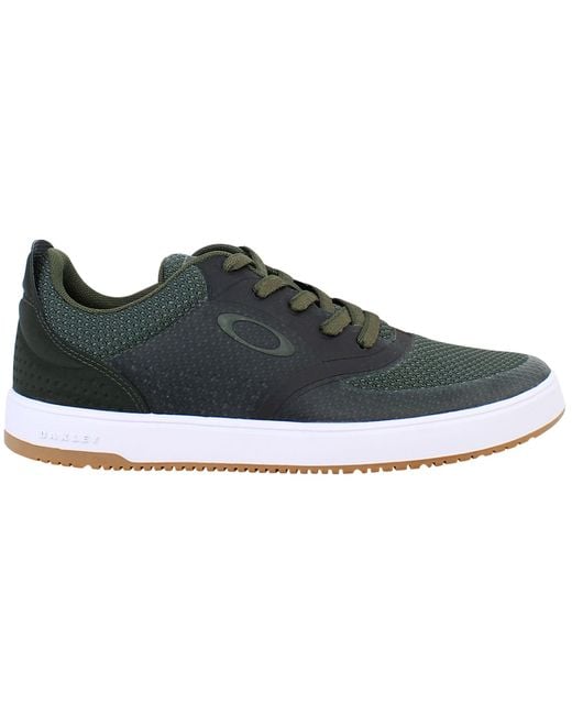 Oakley Gray Metro Classic Trainers for men