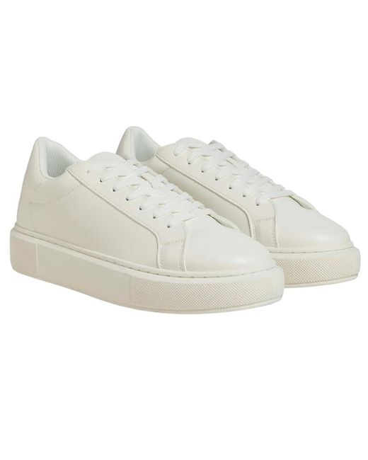 Jack & Jones White And Aspire Cupsole Trainers for men
