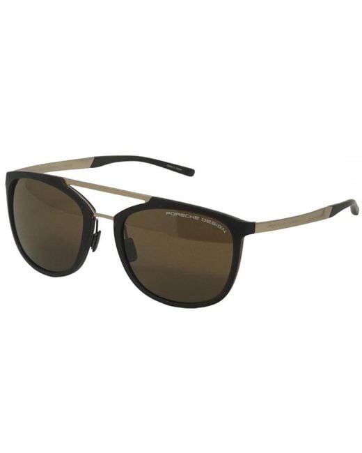 Porsche Design Brown P8671 C Sunglasses for men