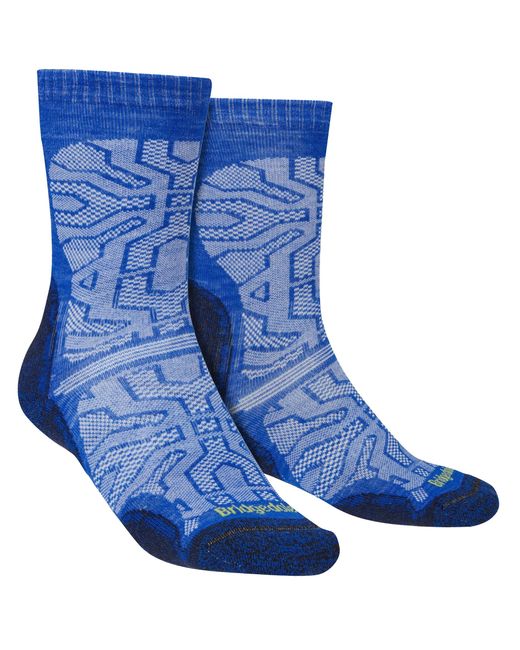 Bridgedale Blue Hiking Ultralight Merino Wool Socks for men