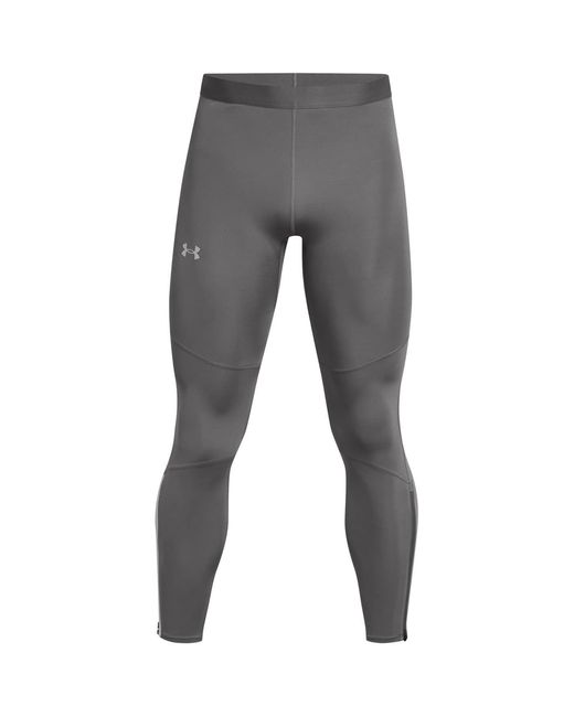 Under Armour Gray Launch Solid Patterned Leggings for men