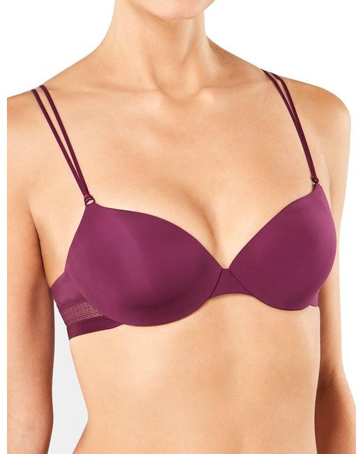 Sloggi Purple 10186018 S Silhouette Underwired Padded Bra