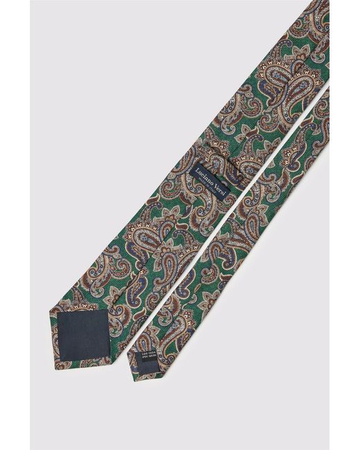 Suit Direct Green Paisley Tie for men