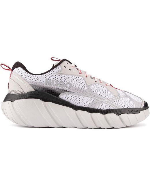 HUGO White Xeno Trainers for men