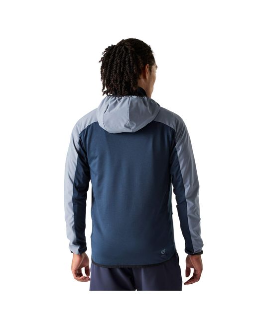 Dare 2b Blue Endurance Two Tone Stretch Midlayer (Mercury/ for men