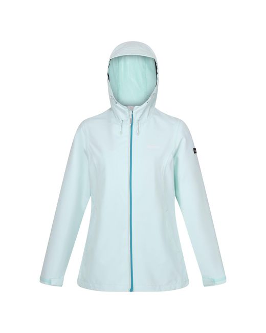 Regatta Blue Ladies Hamara Iii Waterproof Jacket (Bleached Aqua)