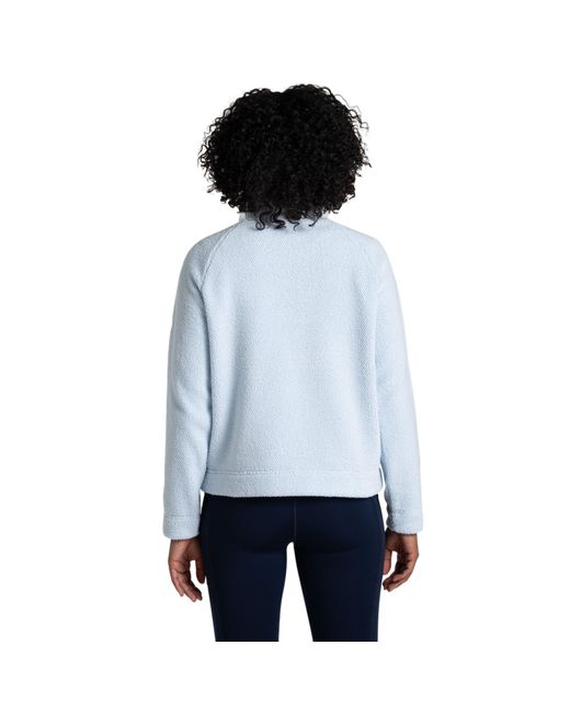 Craghoppers Blue Ladies Raya Half Zip Fleece Top (Nimbus)