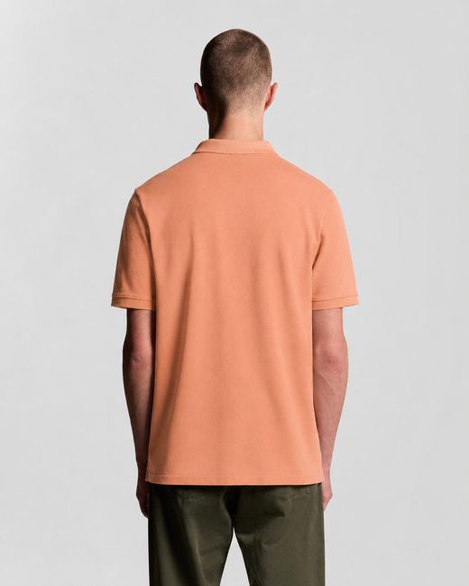 Lyle & Scott Green Cotton Polo Shirt for men